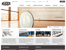 Tablet Screenshot of kisan.pl